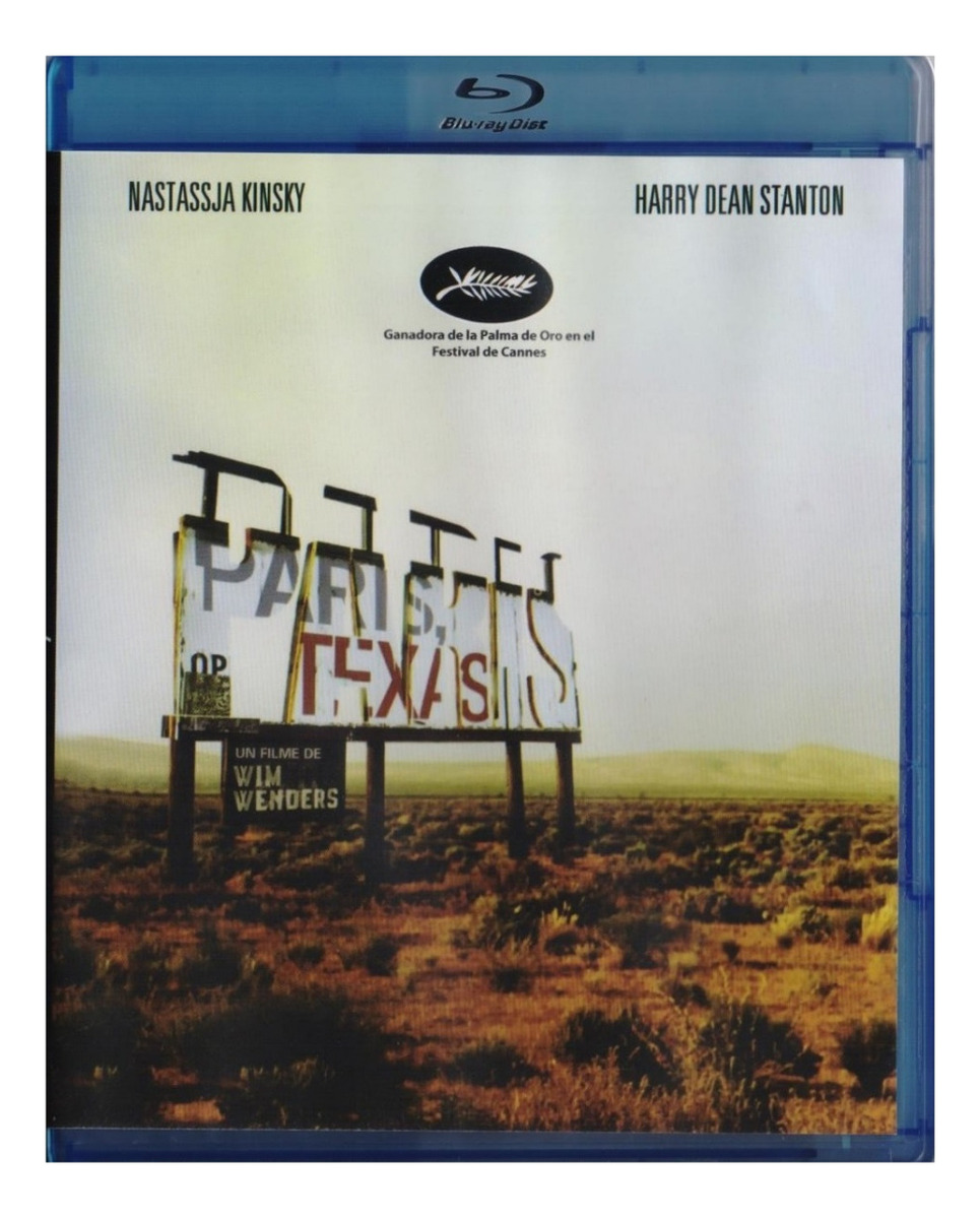 Foto 2 pulgar | Blu-Ray París Texas 1984