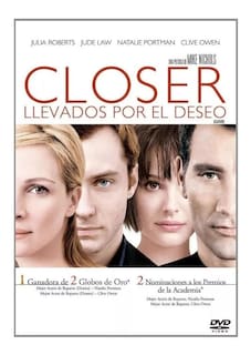 Foto 1 | Closer Llevados Por El Deseo Pelicula Original Dvd