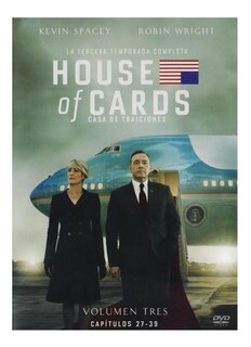 Foto 1 | House Of Cards Tercera Temporada 3 Tres Serie Dvd