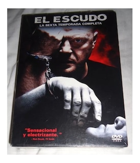 Foto 1 | The Shield Temporada 6 Seis Serie De Tv Dvd