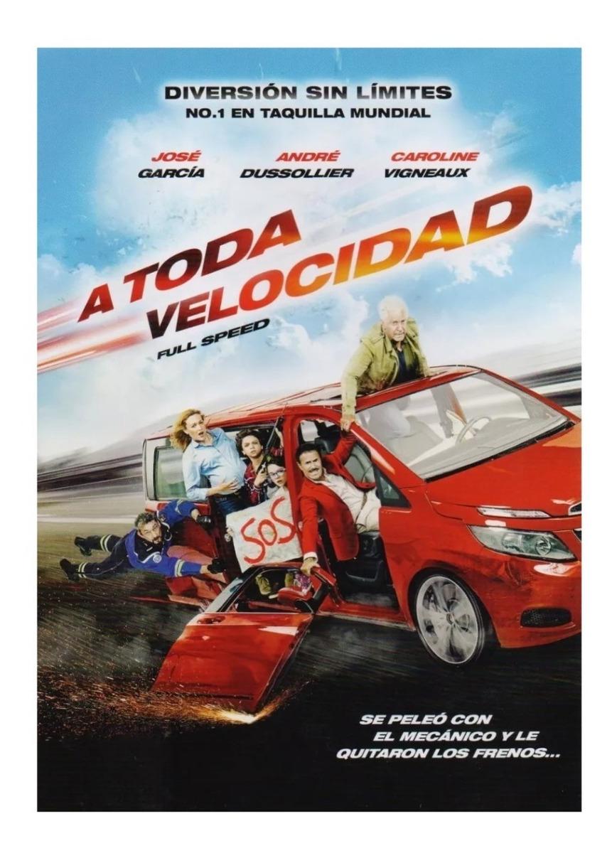 Foto 2 pulgar | A Toda Velocidad Nicolas Benamou Pelicula Dvd