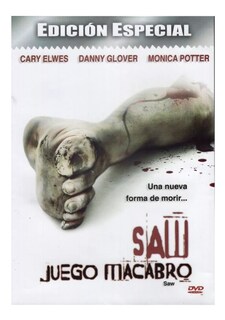 Foto 1 | Saw El Juego Macabro Juego Del Miedo Pelicula Dvd