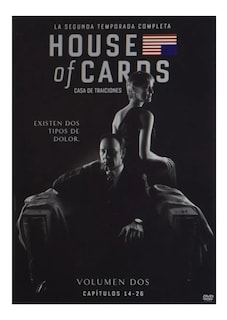 Foto 1 | House Of Cards Segunda Temporada 2 Dos Dvd