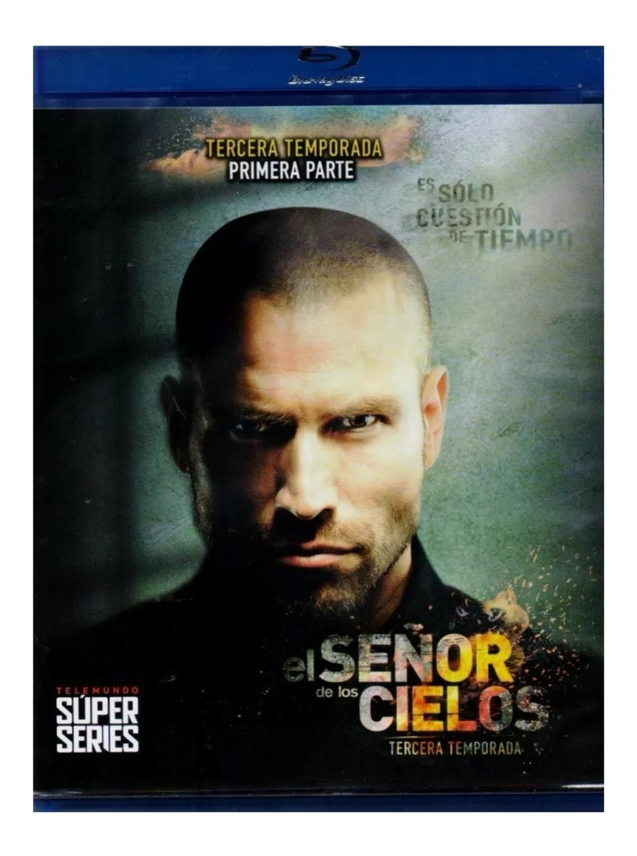 Foto 2 pulgar | El Señor De Los Cielos Temporada 3 Tres Parte 1 Blu Ray