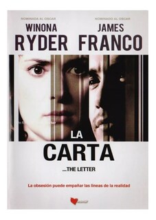 Foto 1 | La Carta The Letter Winona Rider James Franco Pelicula Dvd