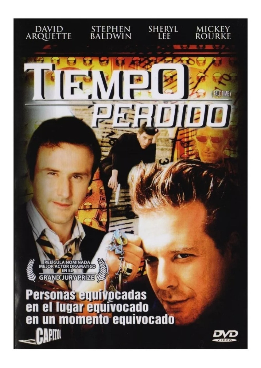 Foto 2 pulgar | Tiempo Perdido Fall Time 1995 Stephen Baldwin Pelicula Dvd