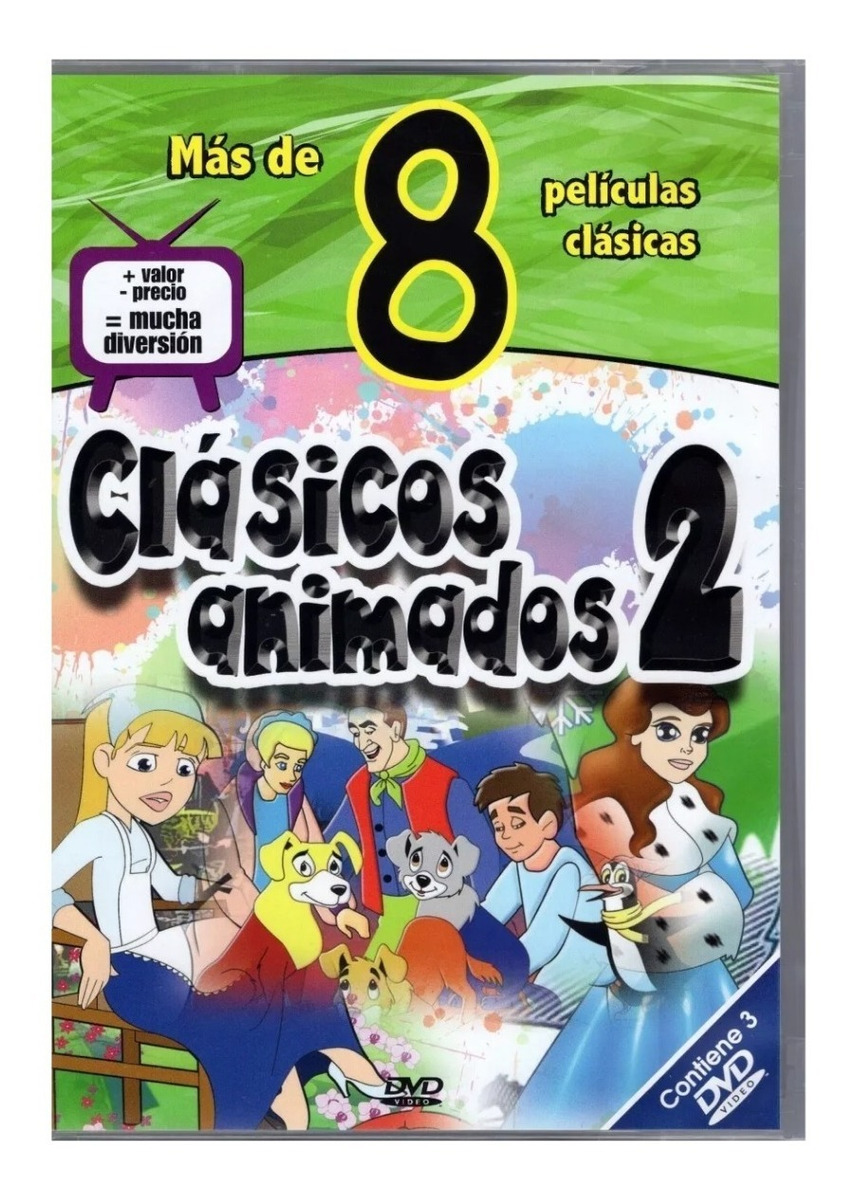 Clasicos Animados Volumen 2 Dos Boxset 10 Peliculas Dvd