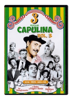 Foto 1 | Capulina Volumen 3 Coleccion De 3 Peliculas Dvd