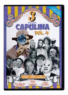 Foto 1 | Capulina Volumen 4 Coleccion De 3 Peliculas Dvd