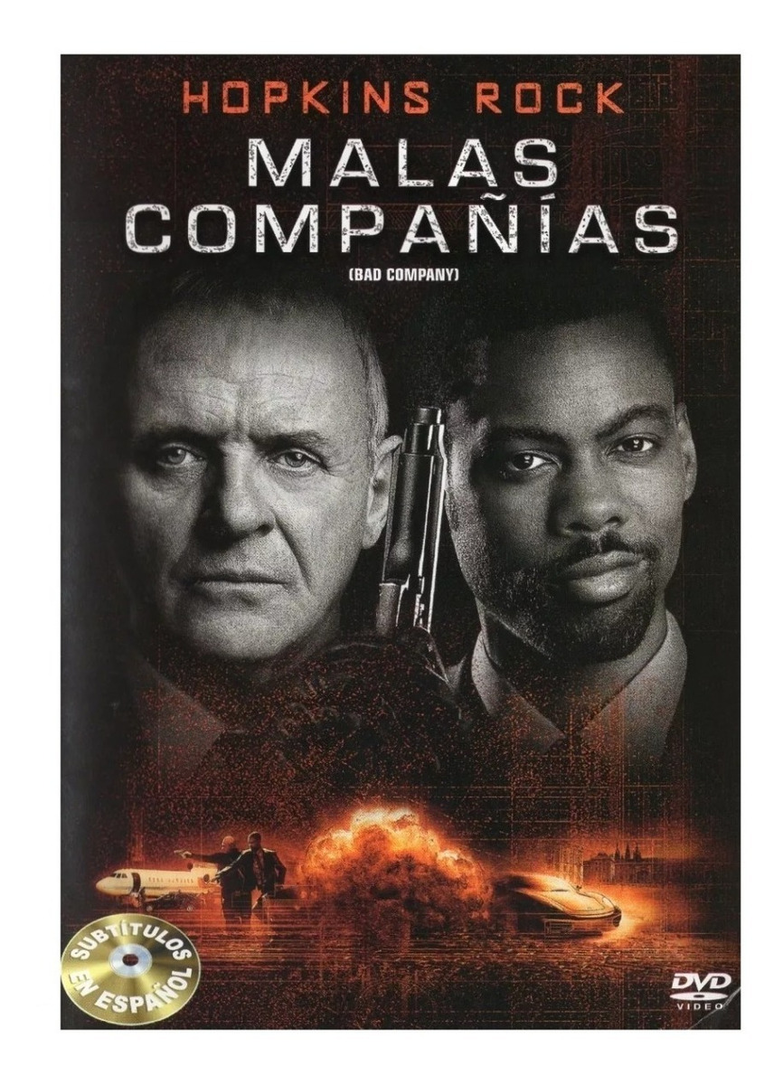 Foto 2 pulgar | Malas Compañias Bad Company Anthony Hopkins Pelicula Dvd