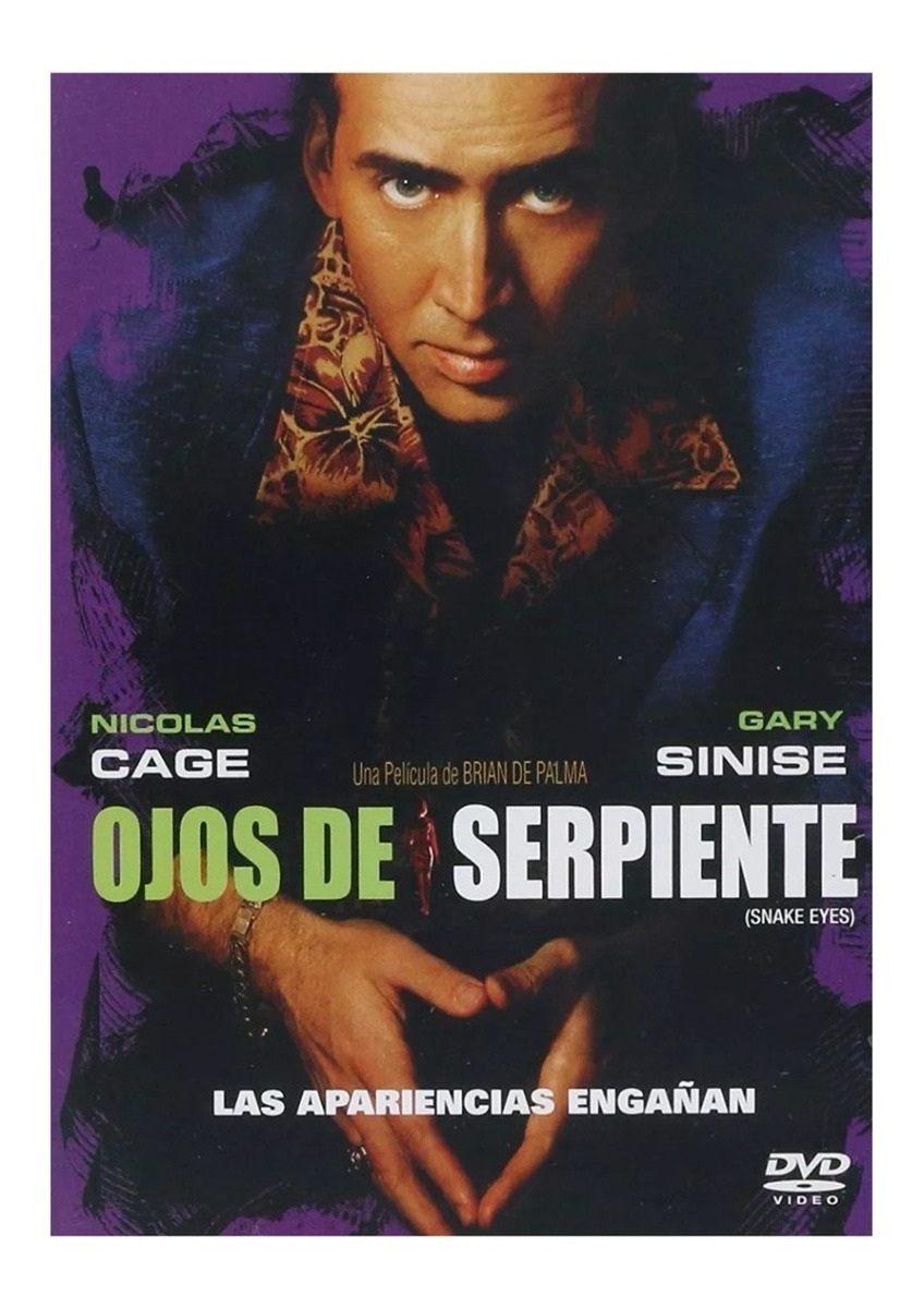 Foto 2 pulgar | Ojos De Serpiente Snake Eyes Nicolas Cage Pelicula Dvd