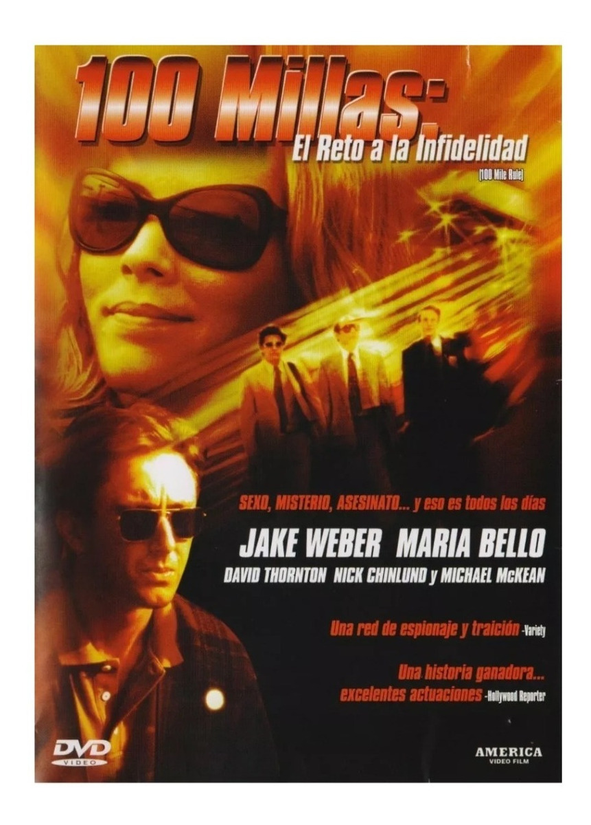 100 Cien Millas Reto A La Infidelidad Mile Rule Pelicula Dvd