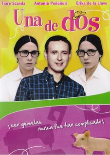 Foto 1 | Una De Dos 2001 Erika De La Llave Pelicula Dvd