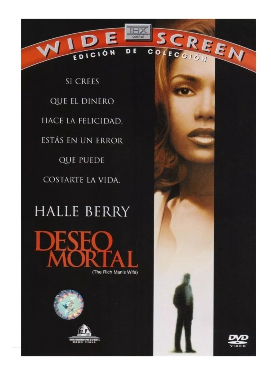 Deseo Mortal The Rich Man ' S Wife Halle Berry Pelicula Dvd $379