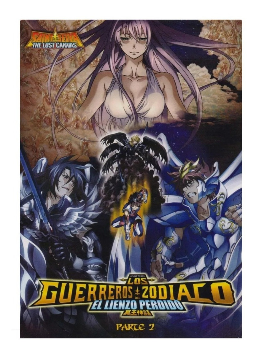 Foto 2 pulgar | Los Guerreros Del Zodiaco El Lienzo Perdido Parte 2 Dos Dvd