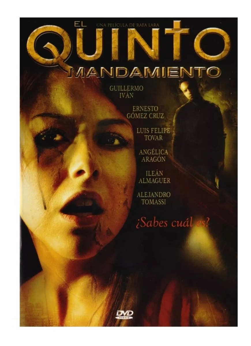 Foto 2 pulgar | El Quinto Mandamiento 2008 Luis Felipe Tovar Pelicula Dvd