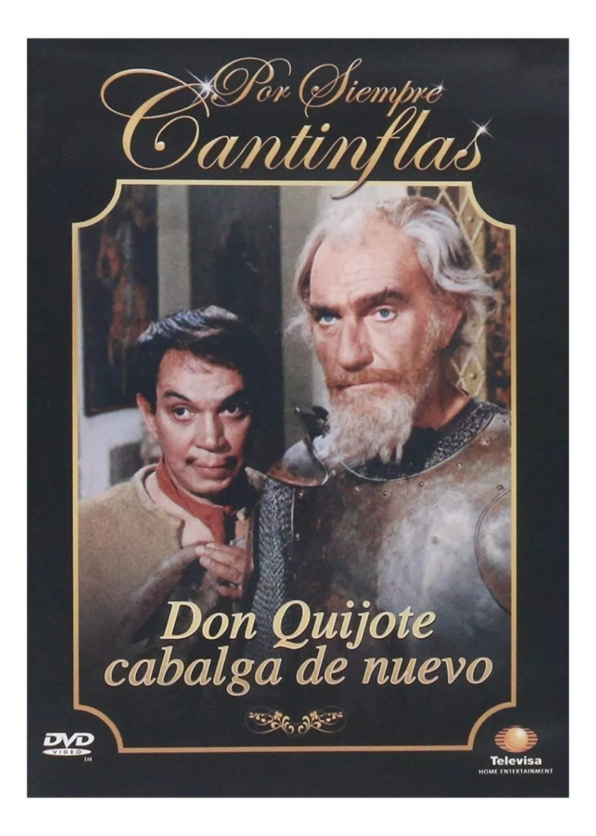 Foto 2 pulgar | Don Quijote Cabalga De Nuevo Por Siempre Cantinflas Dvd