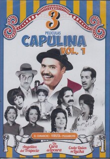 Foto 1 | Capulina Volumen 1 Coleccion De 3 Peliculas Dvd
