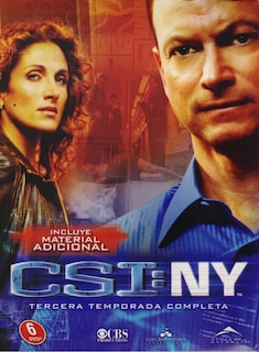 Foto 1 | Csi Ny New York Nueva York Tercera Temporada 3 Tres Dvd