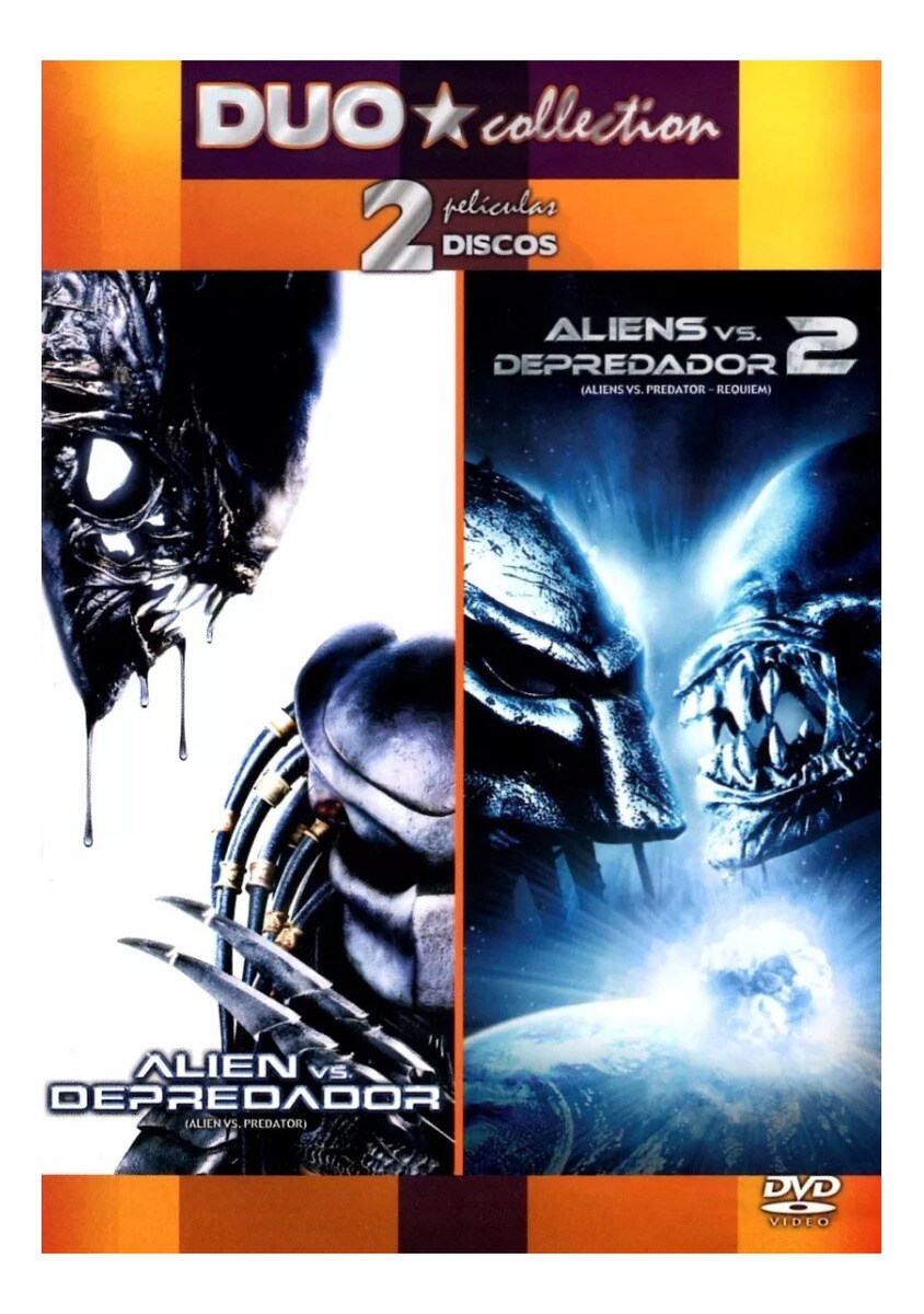 Alien Vs Depredador Paquete Peliculas 1 Uno Y 2 Dos Dvd | Coppel.com