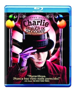 Foto 1 | Charlie Y La Fabrica De Chocolates Johnny Deep Blu-ray