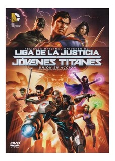 Foto 1 | Dvd Liga De La Justicia Y Jóvenes Titanes Unión En Acción - WARNER