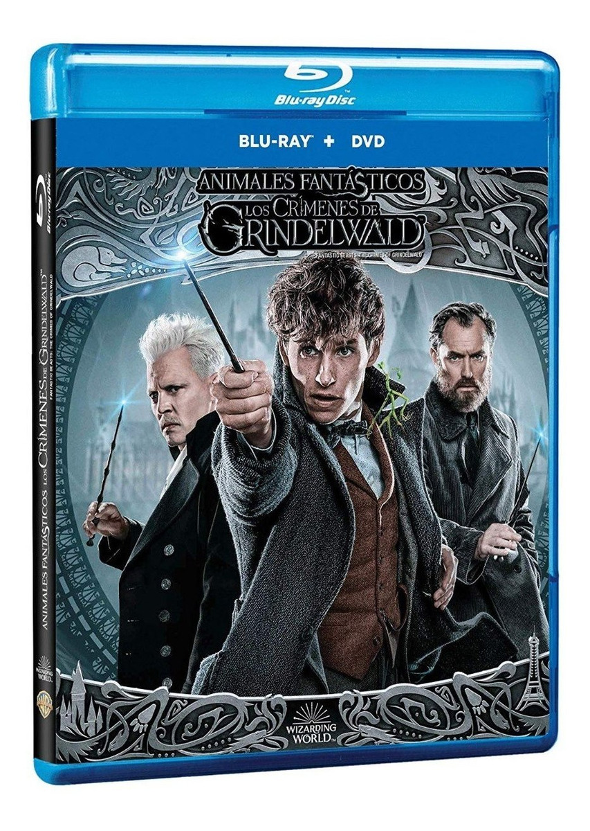 Foto 2 pulgar | Blu-ray + Dvd Animales Fantásticos los Crímenes Grindelwald