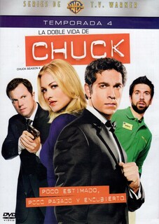Foto 1 | Serie Dvd La Doble Vida de Chuck Temporada 4 Cuatro