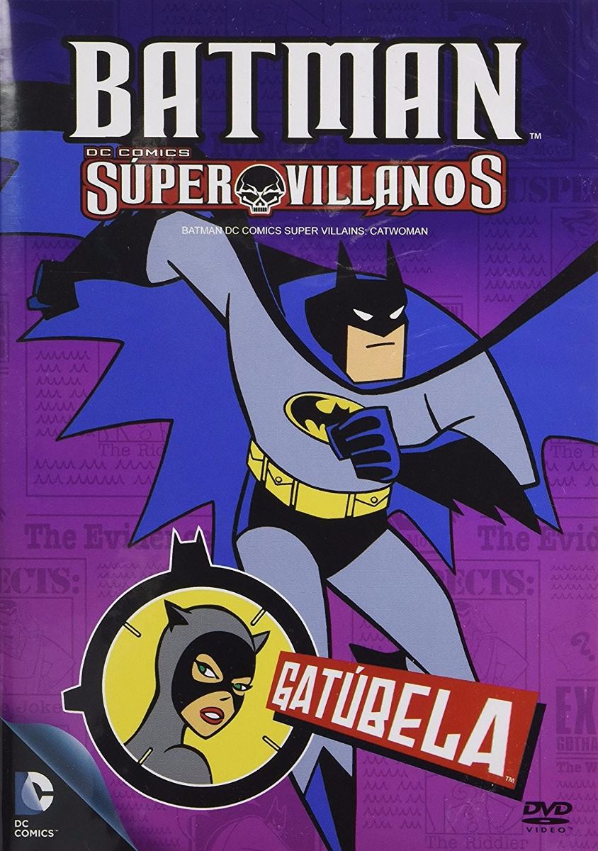 Batman Super Villanos Gatubela Dc Comics Pelicula Dvd | Coppel.com