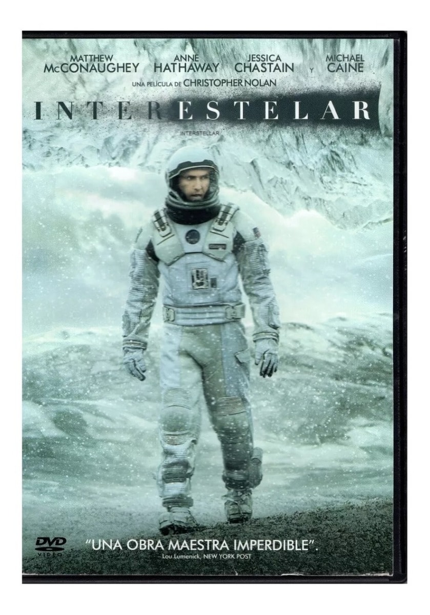 Película DVD WARNER Interestelar Interstellar Christopher Nolan