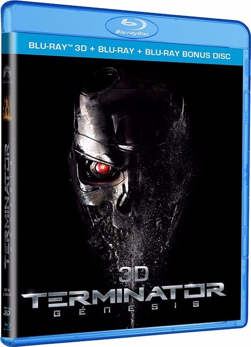 Película Blu-ray 3d + Blu-ray Terminator Genesis Genisys