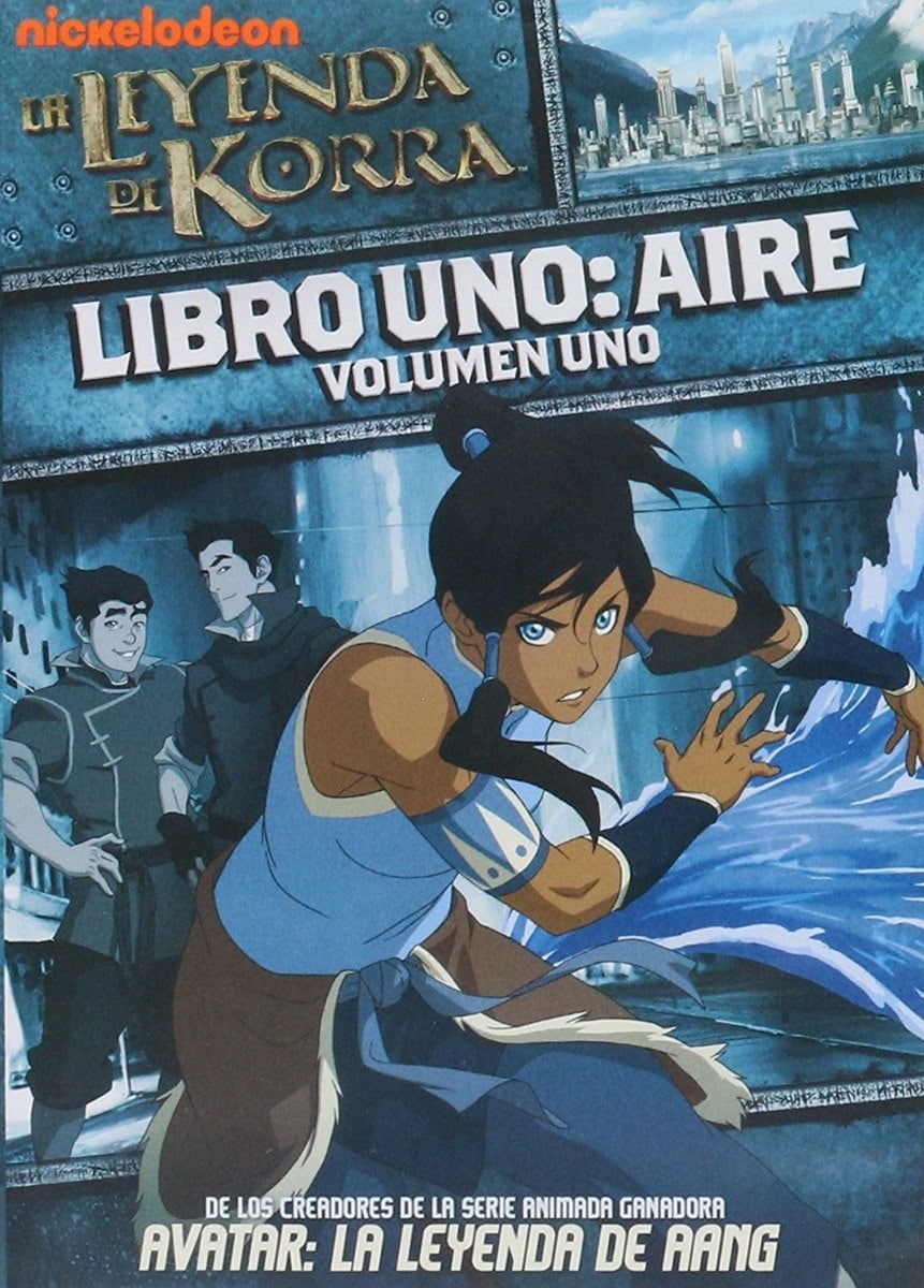 Serie Dvd La Leyenda De Korra Libro 1 Aire Volumen 1 | Coppel.com