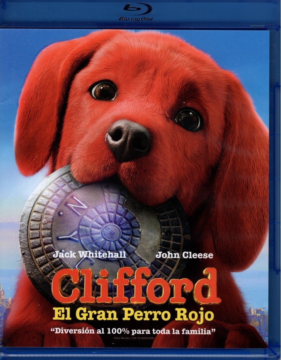 Película Blu-Ray Paramount Clifford El Gran Perro Rojo 2021