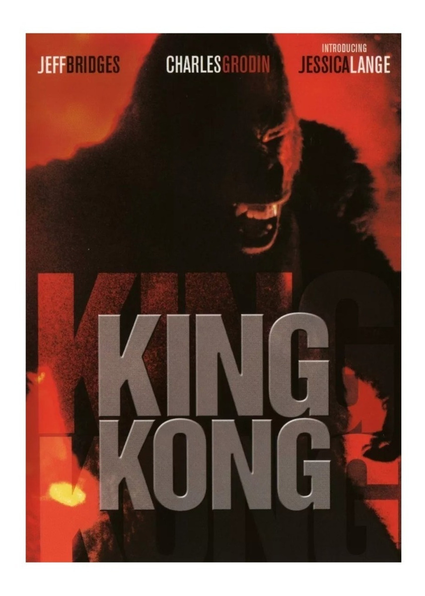 Película Dvd King Kong 1976 Jeff Bridges John Guillermin