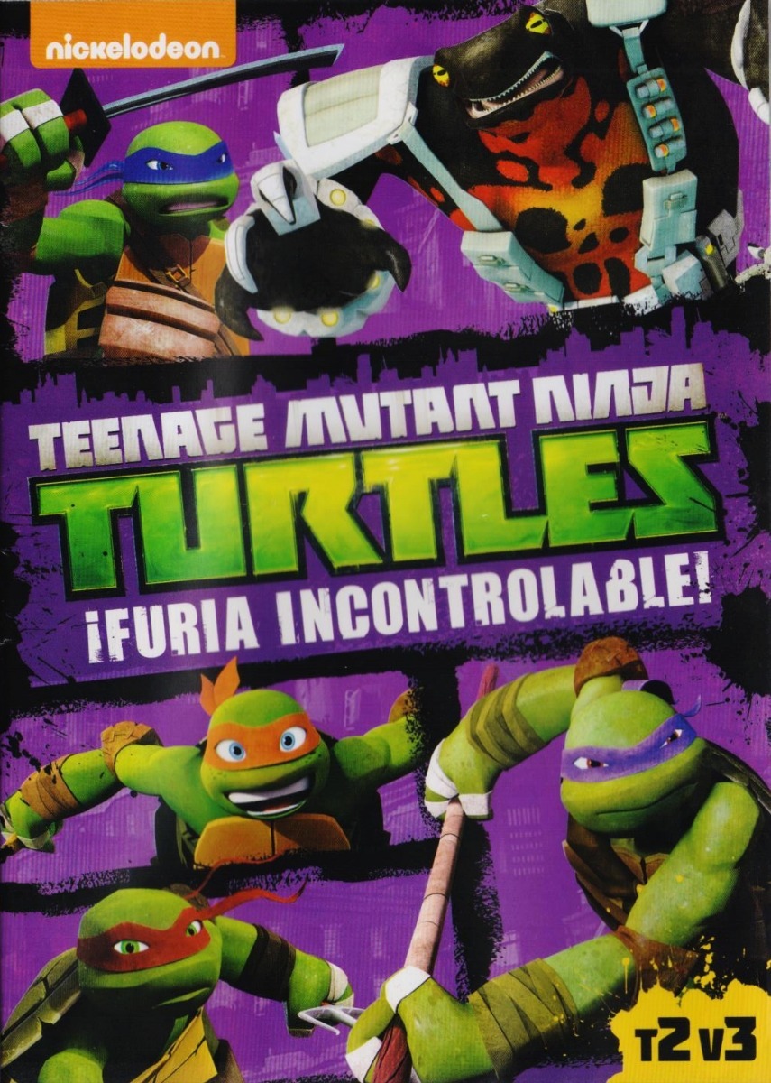 Foto 2 pulgar | Dvd Tortugas Ninja Furia Incontrolable Temporada 2 Vol 3