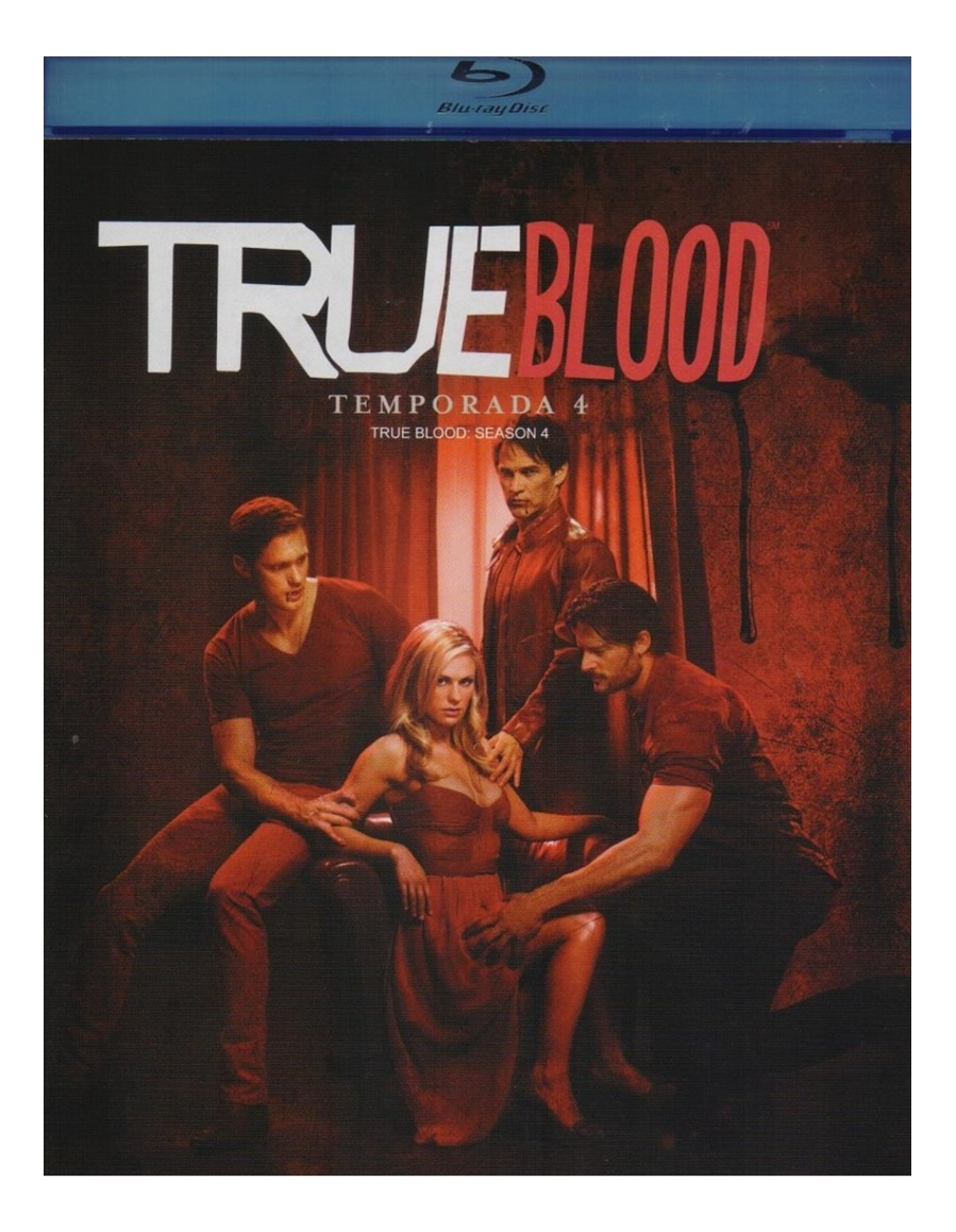 Foto 2 pulgar | Blu-Ray Warner True Blood Cuarta Temporada