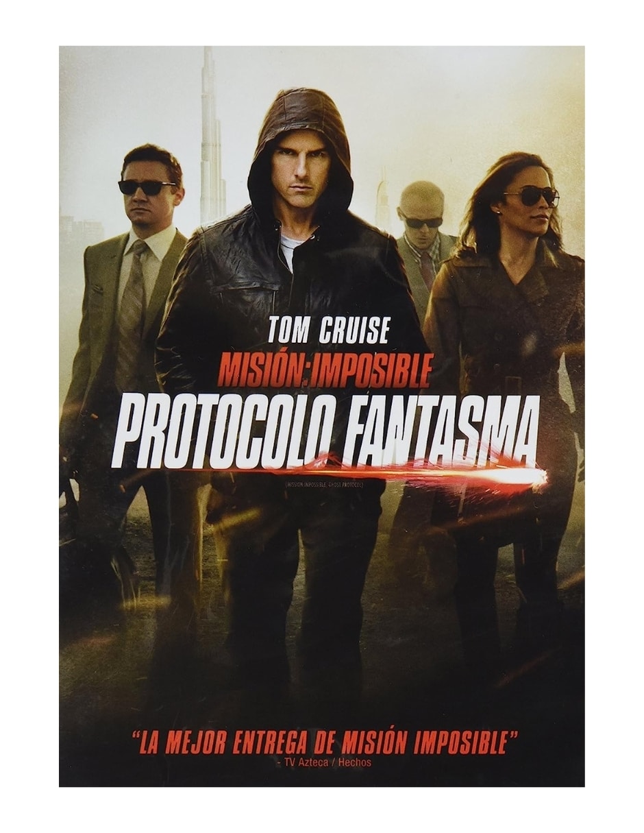 DVD Mision Imposible: Protocolo Fantasma 2011 | Coppel.com