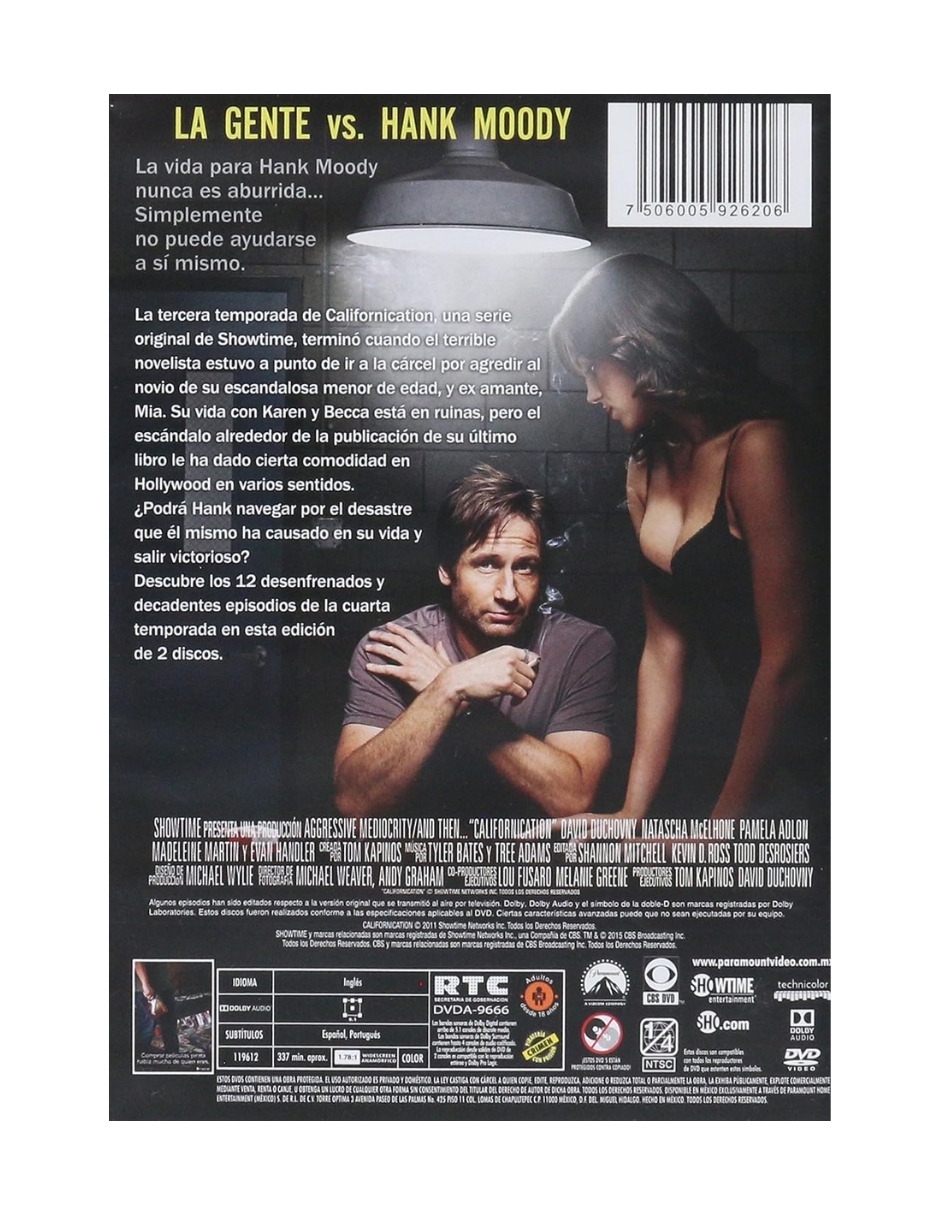 Foto 2 | Californication Temporada 4