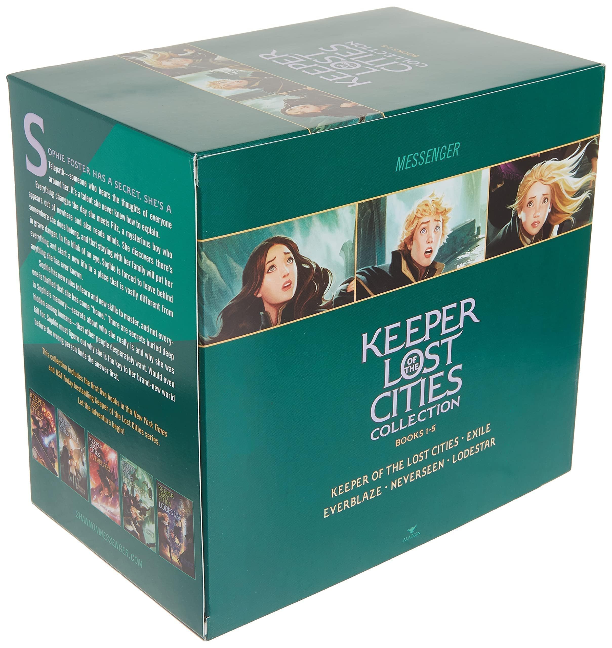 Foto 2 | Colección De Libros Aladdin Keeper Of The Lost Cities 1-5 - Venta Internacional.