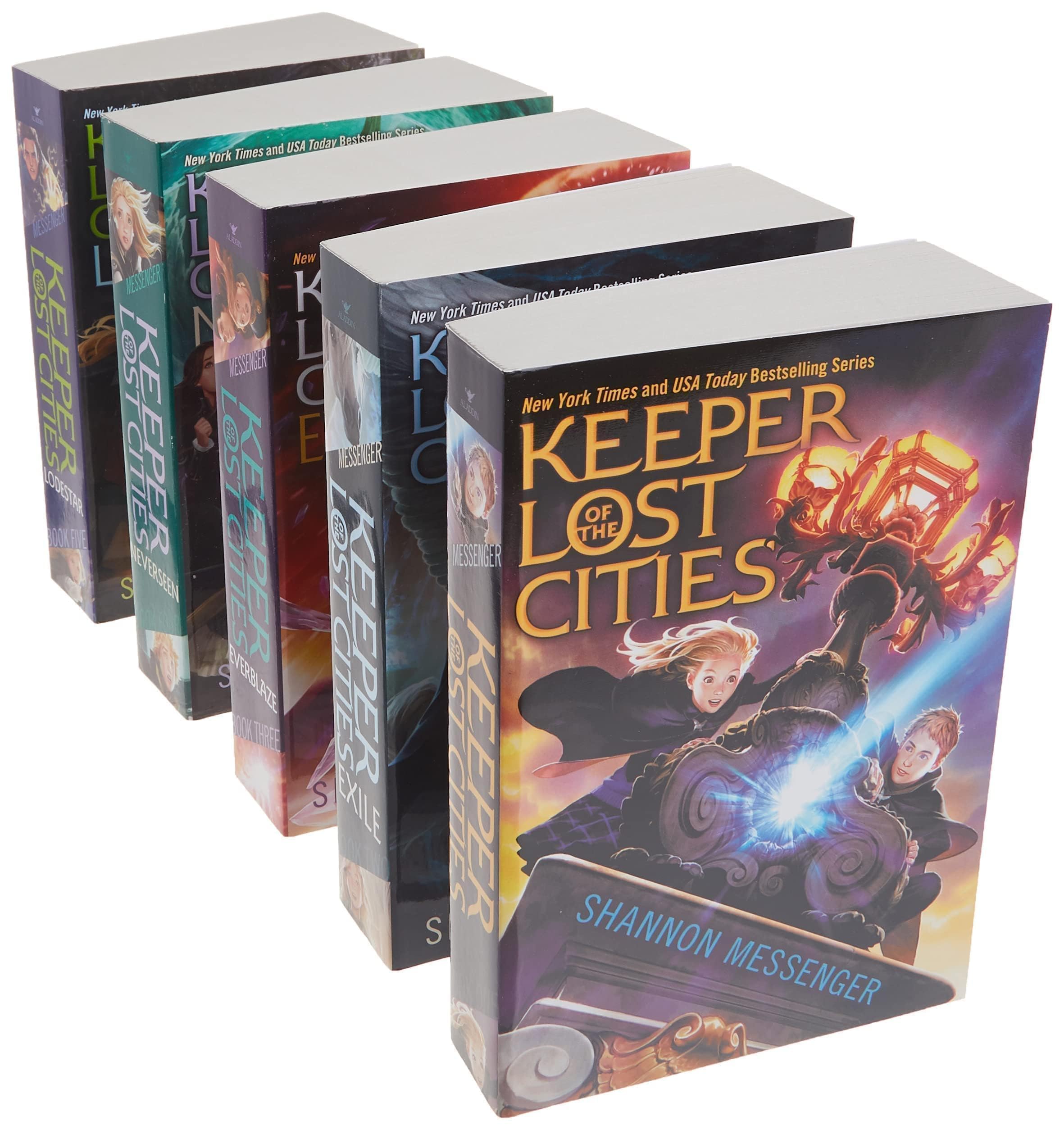 Foto 4 pulgar | Colección De Libros Aladdin Keeper Of The Lost Cities 1-5 - Venta Internacional.