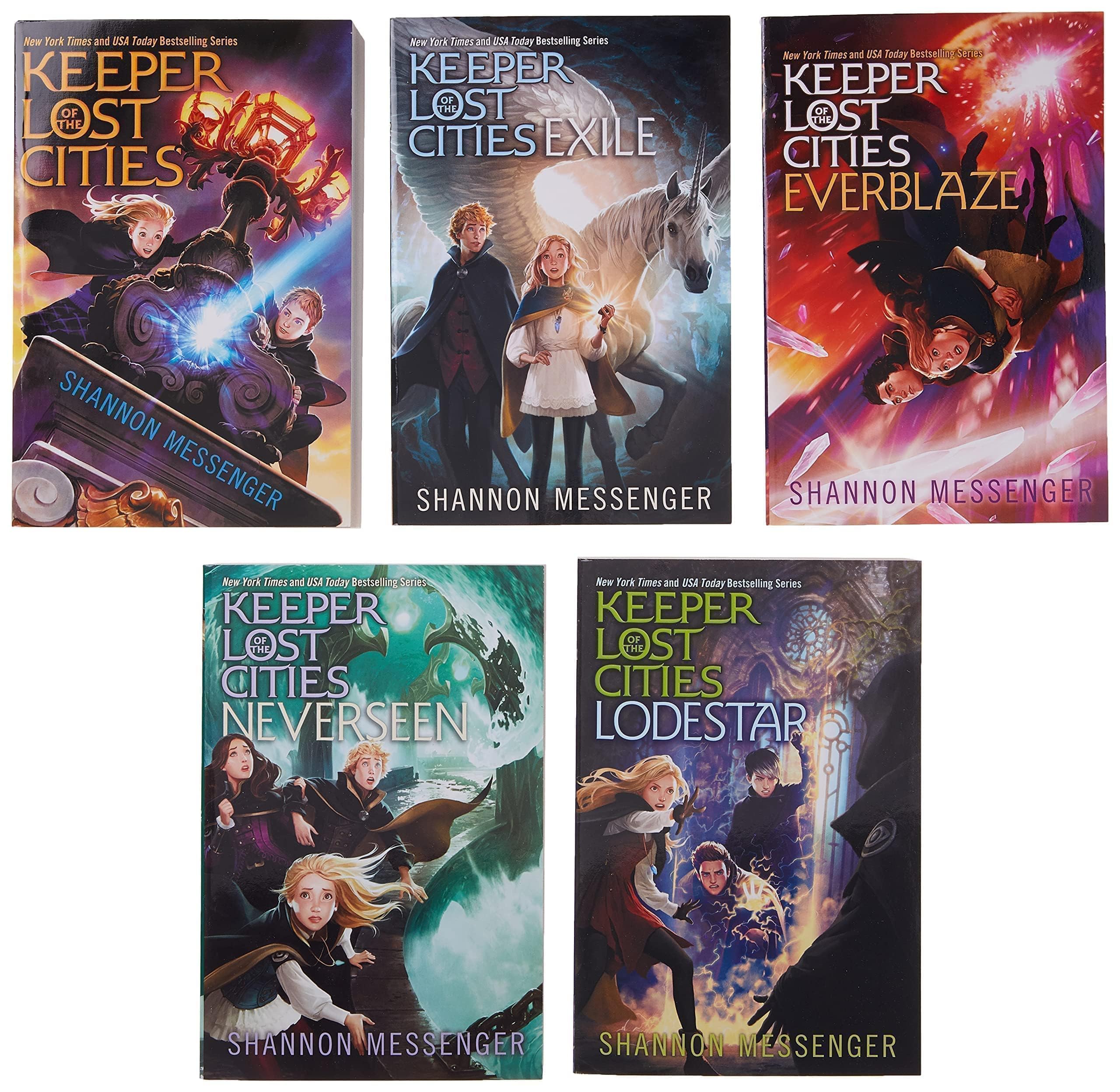Foto 4 | Colección De Libros Aladdin Keeper Of The Lost Cities 1-5 - Venta Internacional.