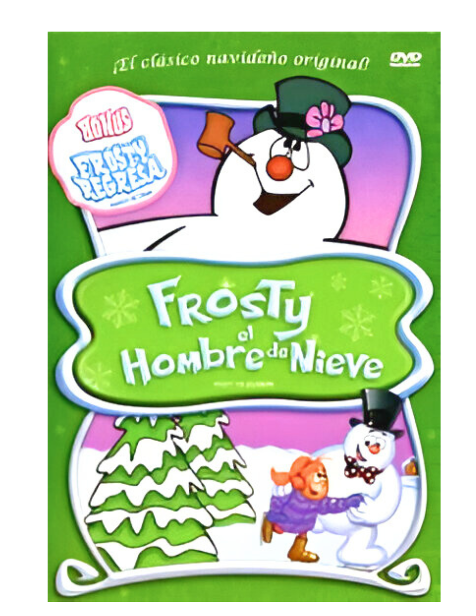 Frosty, El Muñeco De Nieve Película En Dvd