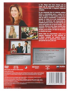 Foto 2 | Body Of Proof Temporada 4 Seríe De Televisión Dvd