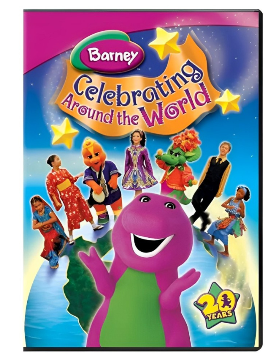 Foto 2 pulgar | Barney: Viajando Alrededro Del Mundo (2008) Película En Dvd