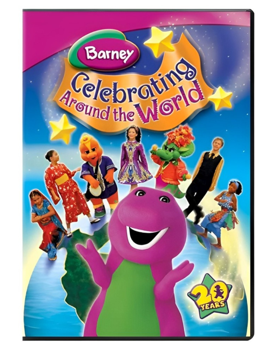 Barney: Viajando Alrededro Del Mundo (2008) Película En Dvd