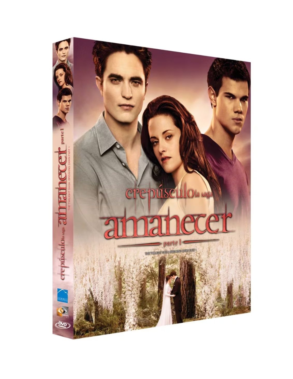 Amanecer Parte 1: La Saga Crepúsculo (2011) Película En Dvd