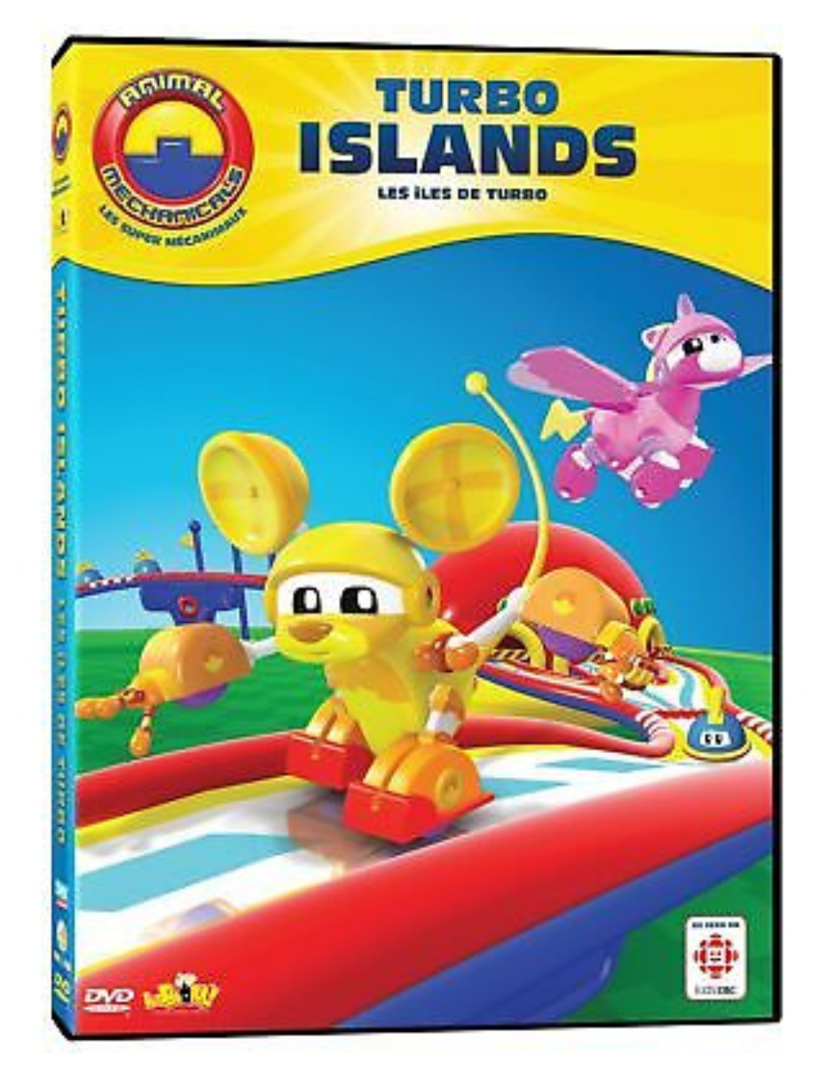 Foto 2 pulgar | Turbo Islas: Mecanimales Serie De Televisión En Dvd