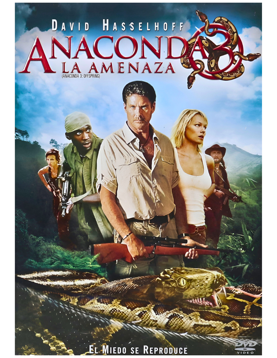 Foto 2 pulgar | Anaconda 3: La Amenza 2008 Película En Dvd