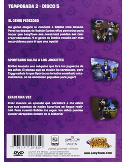 Foto 2 | El Genio De Lazy Town 2009 Serie De Televisión En Dvd