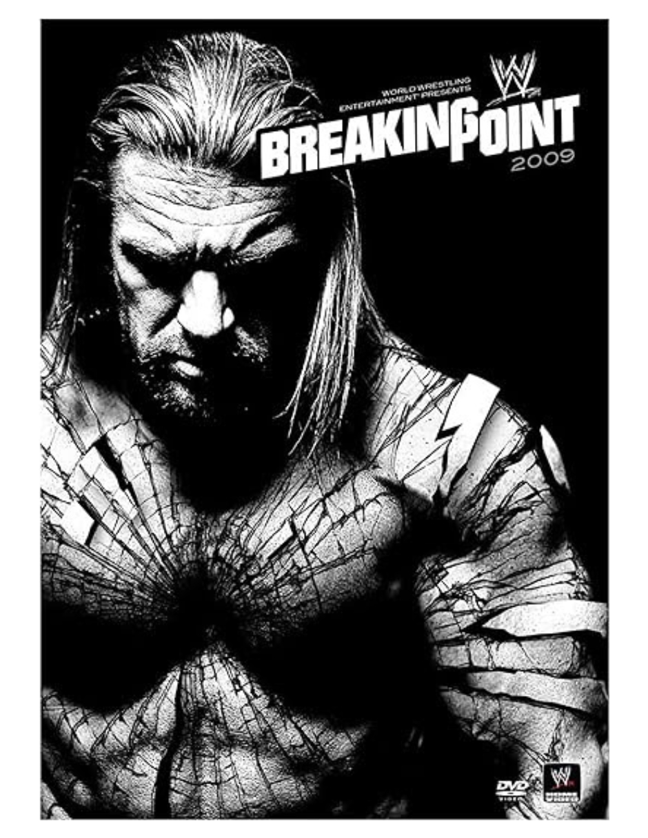 Foto 2 pulgar | Wwe Breaking Point 2009 Evento En Dvd